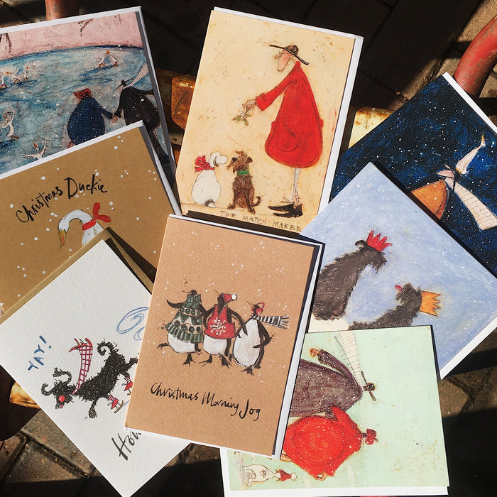 Mixed Christmas Cards - Sets of 4/ 8/ 12