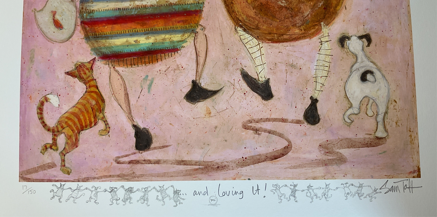 In the Pink…and Lovin’ it!  Elaborate Remarqued Edition