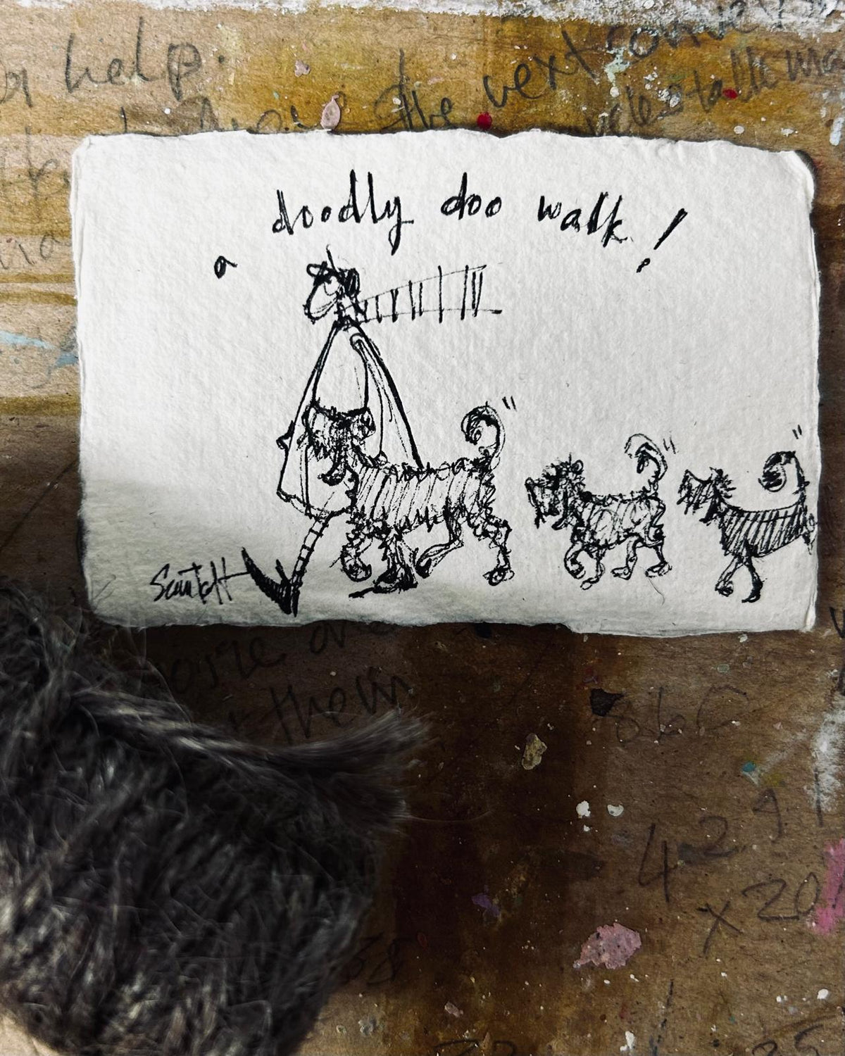 A Doodly Doo Walk – Sam Toft and her Wonderful World of Mustard