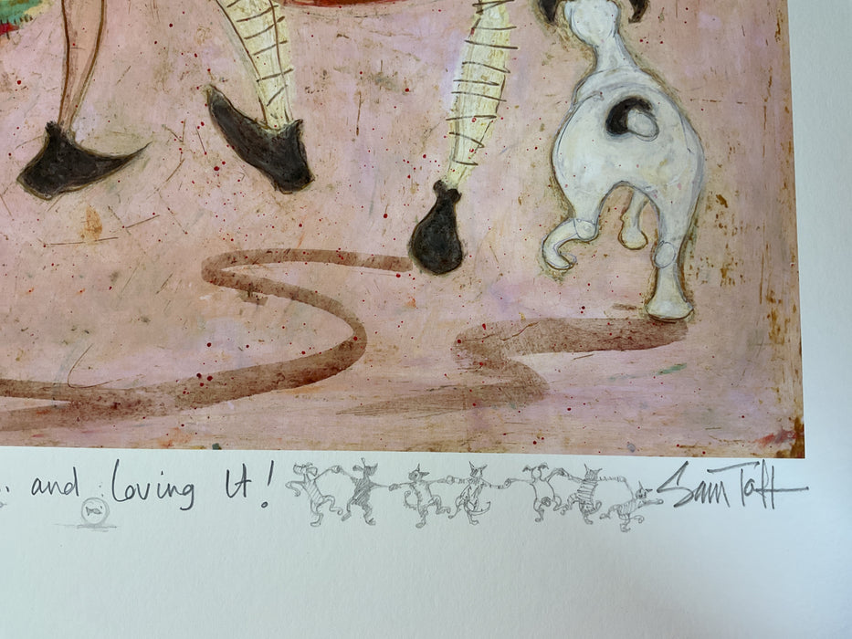 In the Pink…and Lovin’ it!  Elaborate Remarqued Edition