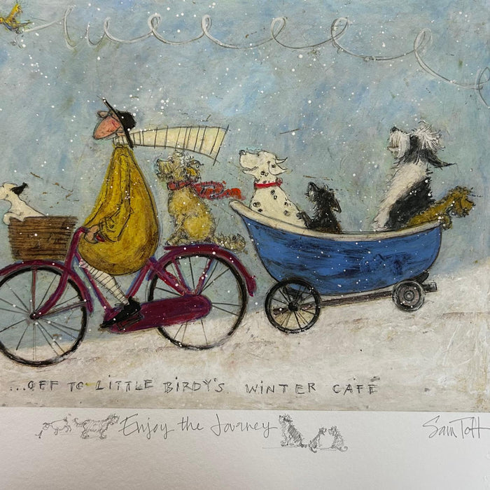 Off to Little Birdy’s Winter Cafe - Remarqued Edition