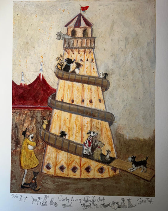 Curly Wurly’s Day Out - Elaborate Remarque