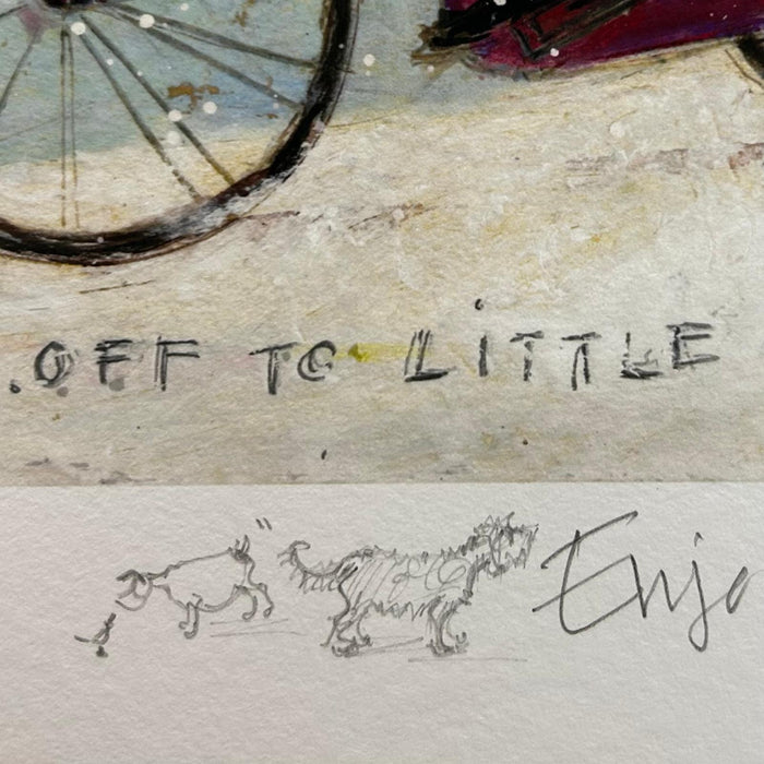 Off to Little Birdy’s Winter Cafe - Remarqued Edition