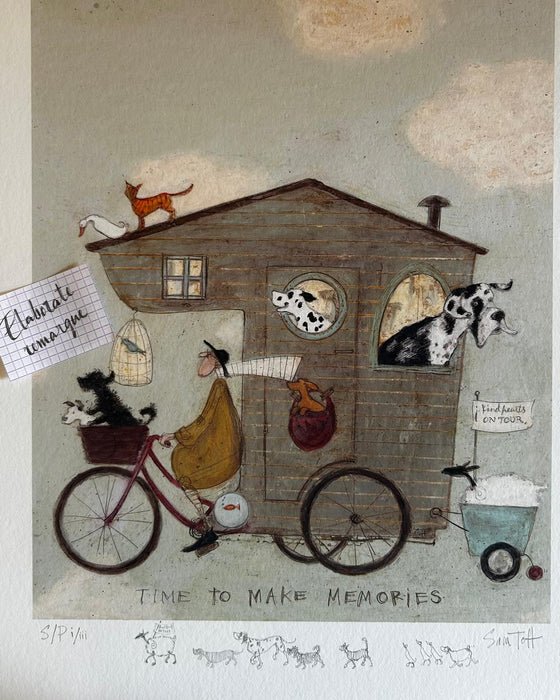 Time to Make Memories - Studio Proof with Elaborate Remarque