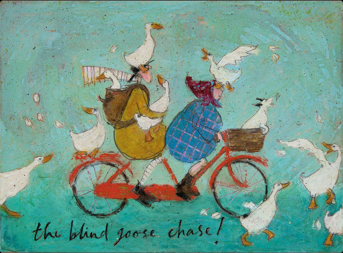 Blind Goose Chase - Remarqued Edition – Sam Toft and her Wonderful ...