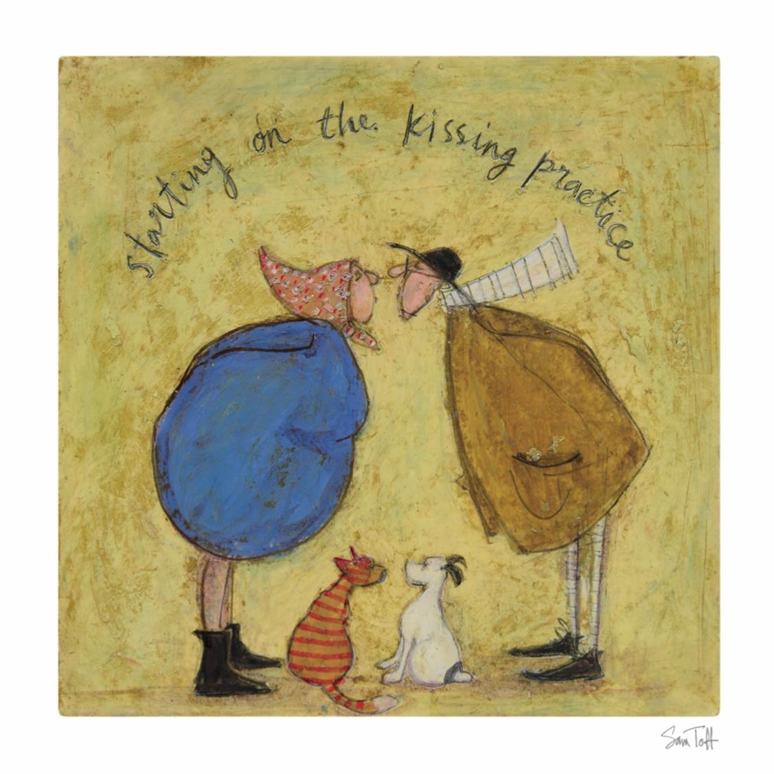 Starting on the Kissing Practice – Sam Toft and her Wonderful World of ...