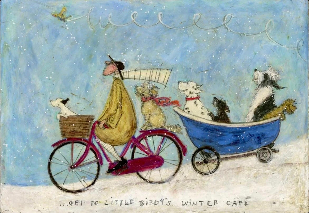 Off to Little Birdy’s Winter Cafe - Remarqued Edition