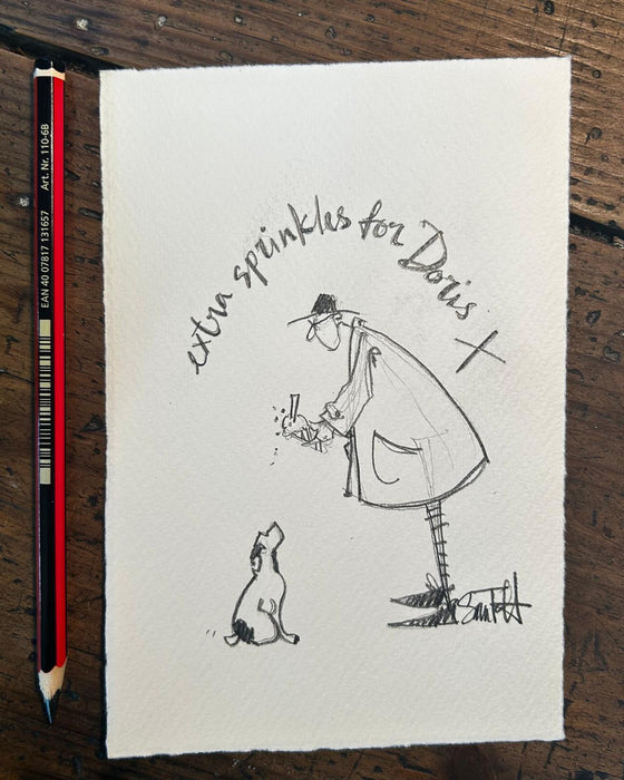 More Than Words Can Say  - Elaborate Remarque plus Original Drawing