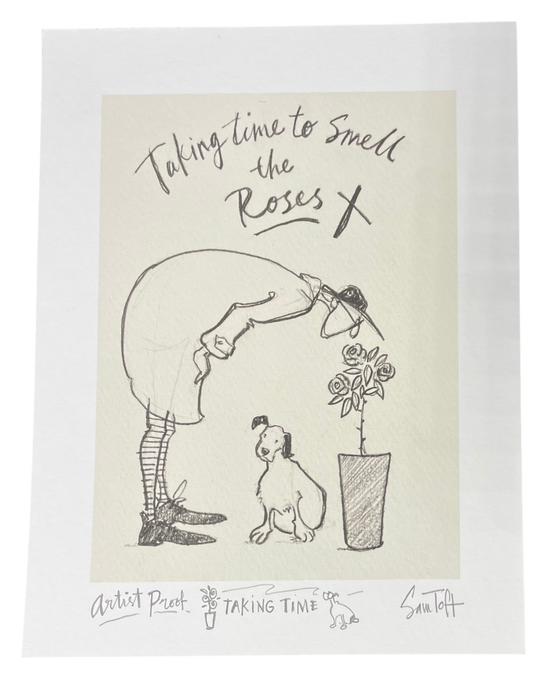 Taking Time to Smell the Roses - Remarqued