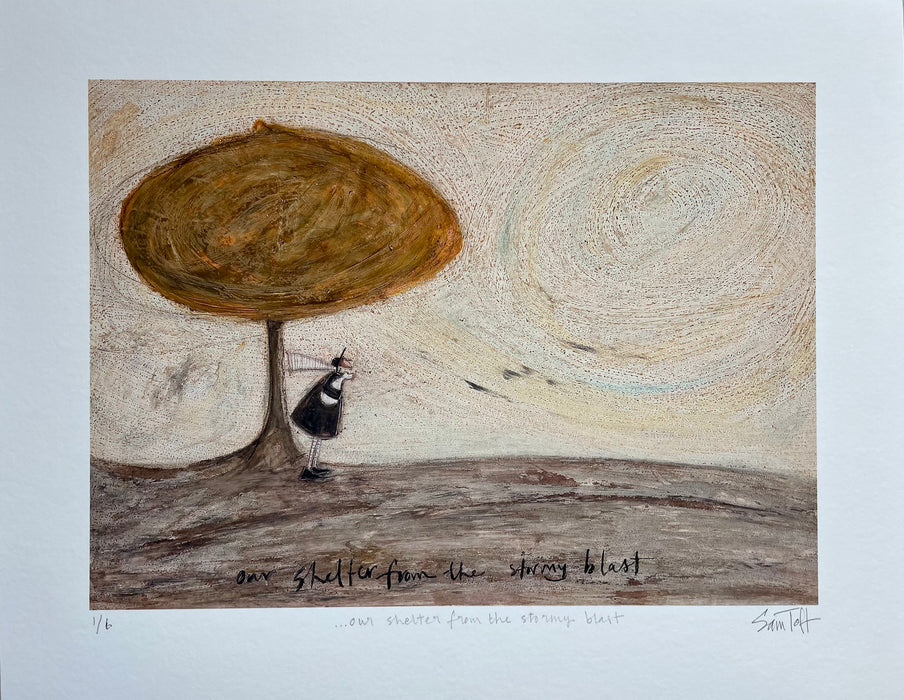 Our Shelter from the Stormy Blast - Regular Edition and Original Drawing A/P