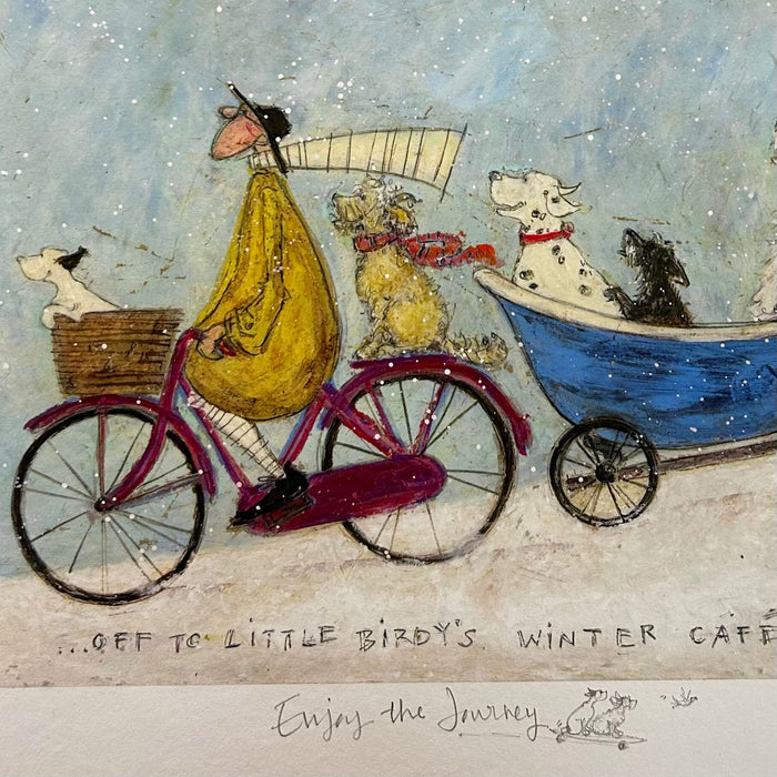 Off to Little Birdy’s Winter Cafe - Remarqued Edition