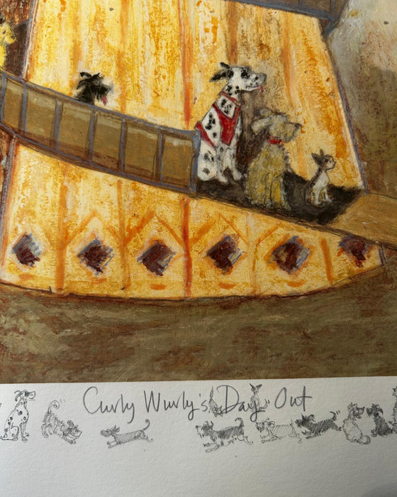 Curly Wurly’s Day Out - Elaborate Remarque
