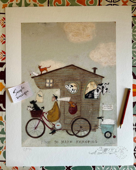 Time to Make Memories - Studio Proof with Elaborate Remarque