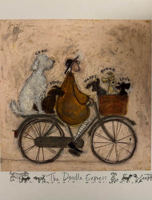 The Doodle Express - SUPER Remarqued