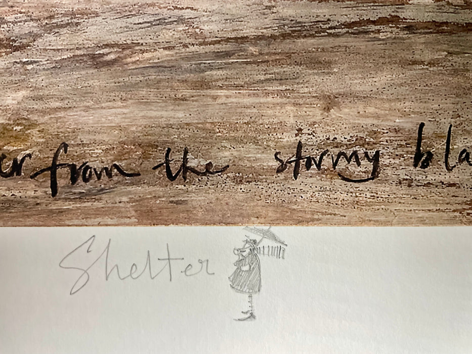Our Shelter from the Stormy Blast - Regular Edition and Original Drawing A/P