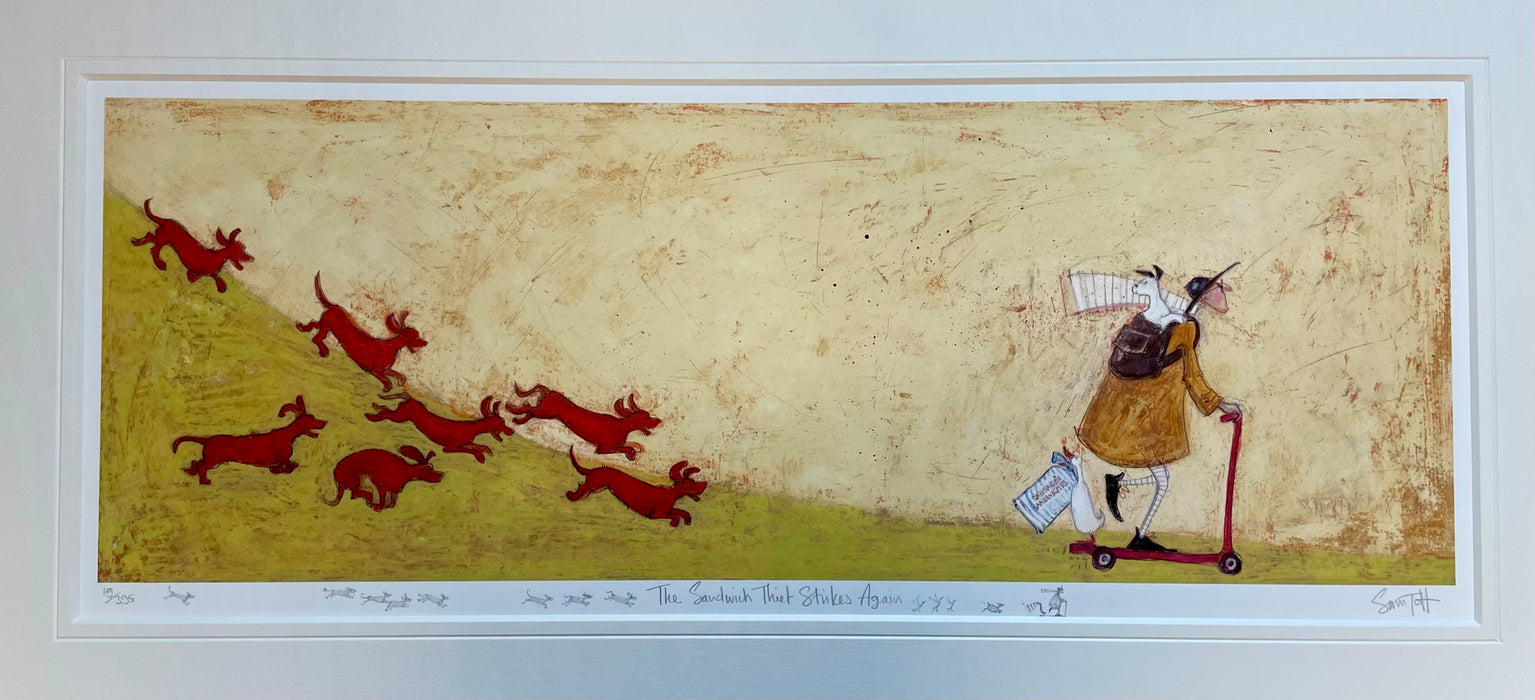 The Sandwich Thief Strikes Again - Elaborate Remarque