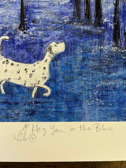 Hey You in the Blue -Remarqued
