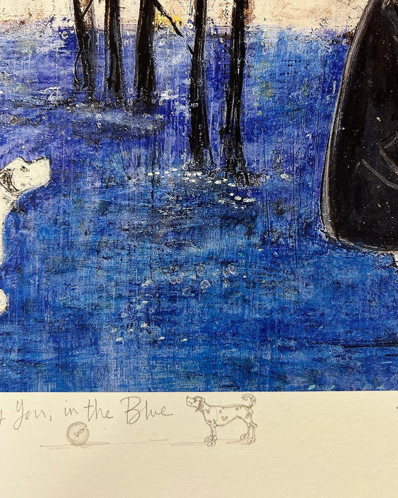 Hey You in the Blue -Remarqued