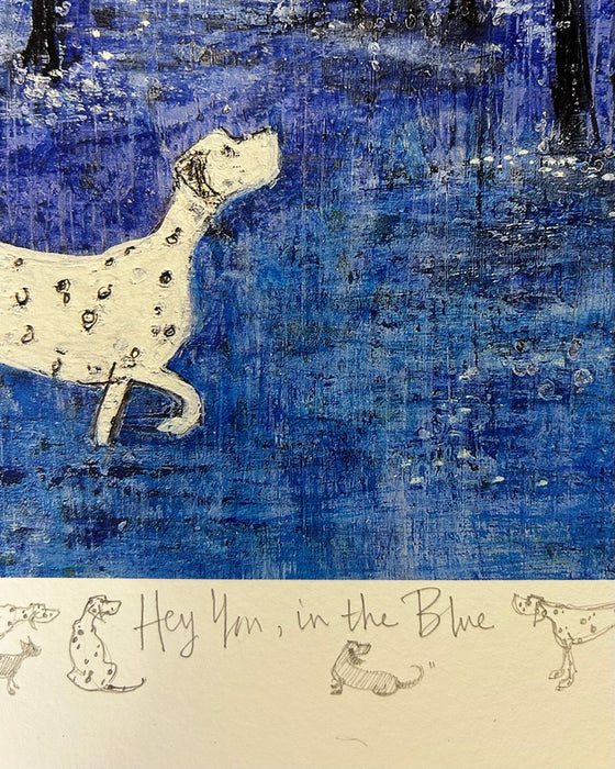 Hey You in the Blue -Remarqued