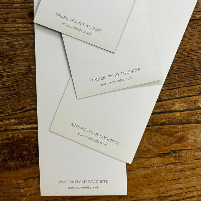 Four Seasons Bookmarks