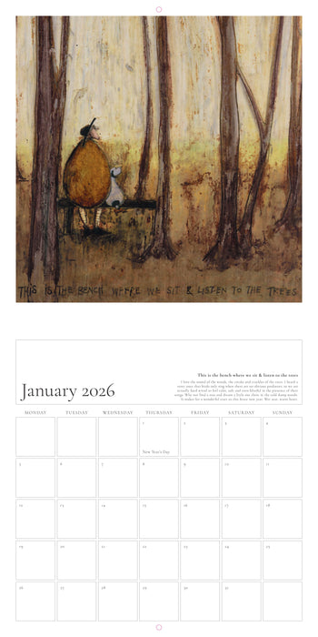 Sam Toft Calendar 2026