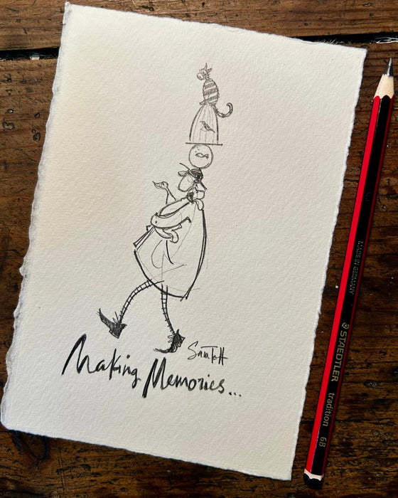 Time to Make Memories - Studio Proof with Elaborate Remarque