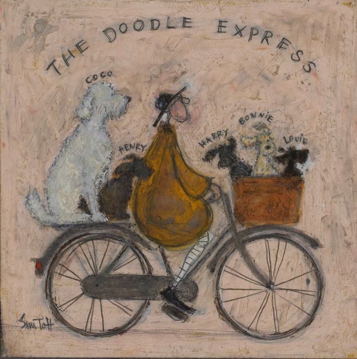 The Doodle Express - Remarqued & SUPER Remarqued Editions