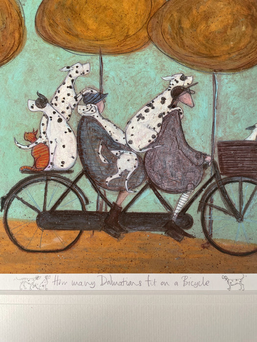 How Many Dalmations Can Fit on a Bicycle? - Remarqued Edition