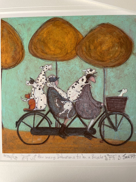 How Many Dalmations Can Fit on a Bicycle? - SUPER Remarqued Edition