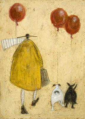 Red Balloons by Sam Toft