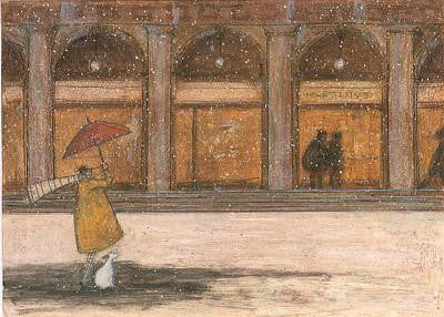 It's Snowing in St. Mark's Square, Doris by Sam Toft