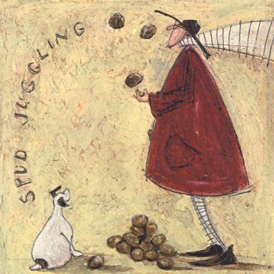 Spud Juggling by Sam Toft