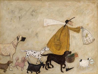 Visiting Old Friends at Battersea by Sam Toft